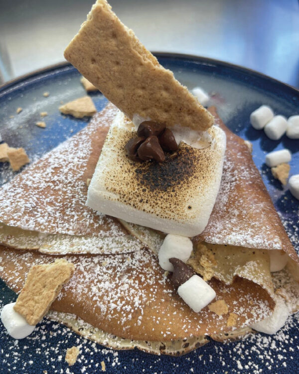 Campfire S'more Crepe